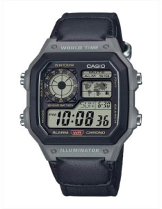 RELOJ HOMBRE CASIO COLLECTION AE-1200WHUB-8AVEF GRIS