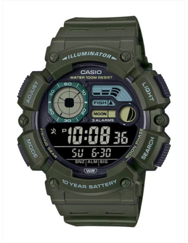 RELOJ HOMBRE CASIO COLLECTION WS-1500H-3BVEF