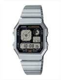 RELOJ UNISEX CASIO VINTAGE A130WE-1AEF PLATEADO