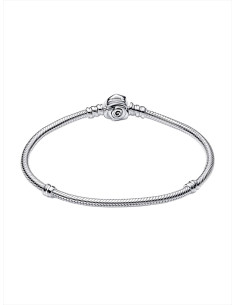 PULSERA PANDORA MOMENTS CON CIERRA ROSA FLORECIENDO 593211C00 2