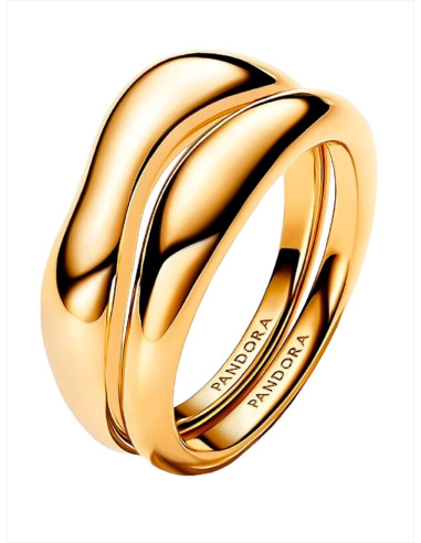 ANILLOS PANDORA COMBINABLES FORMA ORGÁNICA 163264C00