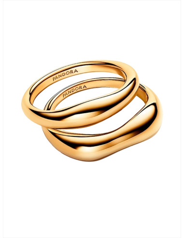 ANILLOS PANDORA COMBINABLES FORMA ORGÁNICA 163264C00