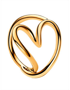 ANILLO PANDORA CORAZÓN FORMA ORGÁNICA 163288C00