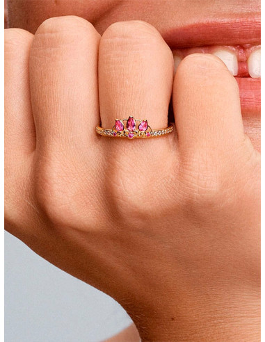 ANILLO PANDORA PRINCESA RAPUNZEL DE DISNEY 163651C01