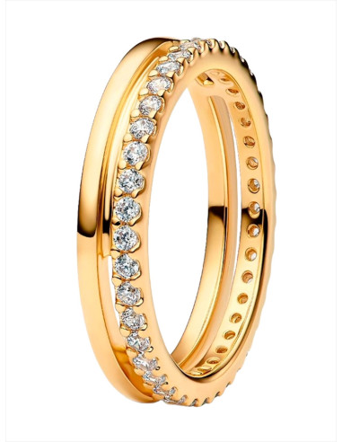 ANILLO PANDORA DOBLE BANDA 163799C01