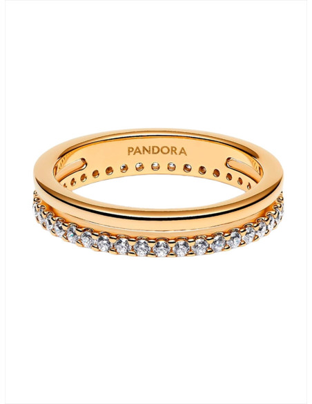 ANILLO PANDORA DOBLE BANDA 163799C01