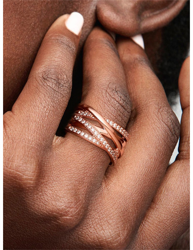 ANILLO PANDORA ENTRELAZADOS 180919CZ