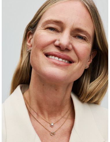 COLLAR PANDORA CORAZÓN INFINITO BRILLANTE 392666C01-50