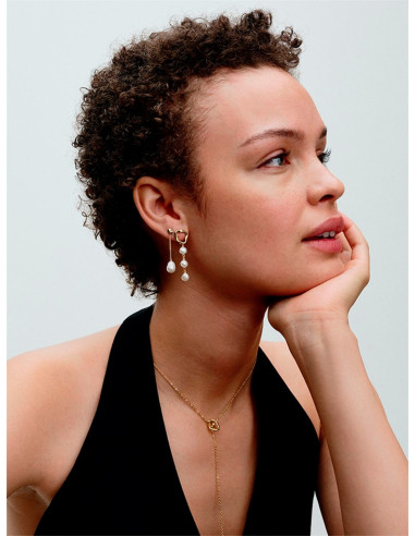 COLLAR PANDORA CON CIERRE DE BARRA EN T CIRCULOS FORMA ORGÁNICA 363255C00