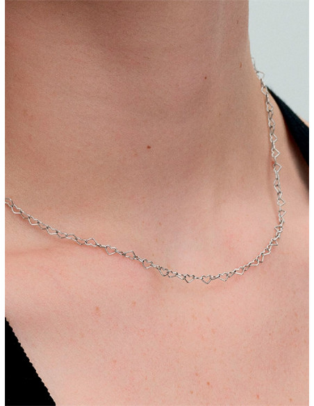 COLLAR PANDORA CORAZONES UNIDOS 393334C00-45