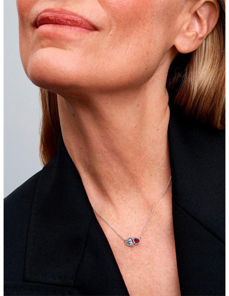 COLLAR PANDORA HALO CORAZONES 393632C01
