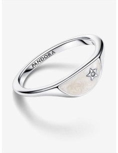 ANILLO PANDORA ME MITAD SELLO ESMALTADO 193325C01 2