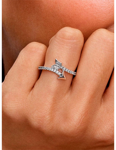 ANILLO PANDORA FLECHA BRILLANTE 193619C01