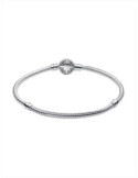 PULSERA PANDORA MOMENTS CADENA DE SERPIENTE CON CIERRE ESTRELLA POLAR 593584C02
