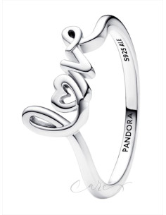 ANILLO PANDORA LOVE ESCRITO A MANO 193058C00-52