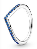 ANILLO PANDORA DESEO RELUCIENTE AZUL 196316C02-52