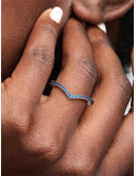 ANILLO PANDORA DESEO RELUCIENTE AZUL 196316C02-52