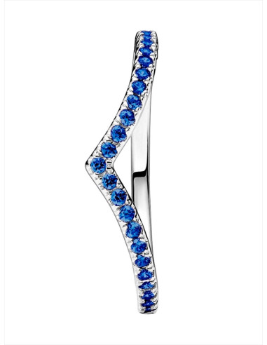 ANILLO PANDORA DESEO RELUCIENTE AZUL 196316C02-52