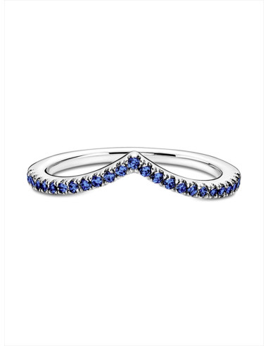ANILLO PANDORA DESEO RELUCIENTE AZUL 196316C02-52