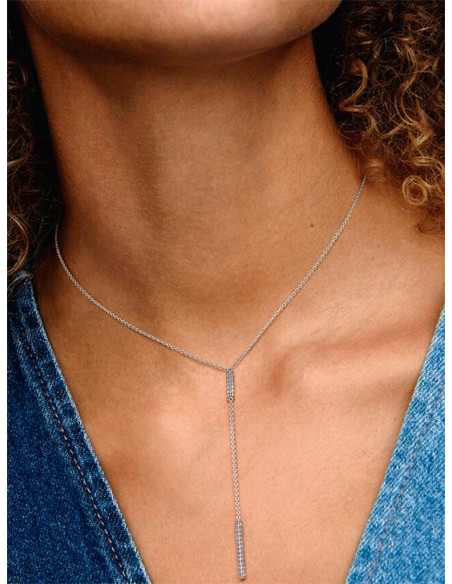 COLLAR PANDORA TIMELESS PRISMA DE PAVÉ 393013C01-45