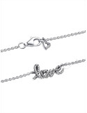 COLLAR PANDORA LOVE ESCRITO A MANO BRILLANTE 393076C01-45