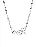 COLLAR PANDORA LOVE ESCRITO A MANO BRILLANTE 393076C01-45
