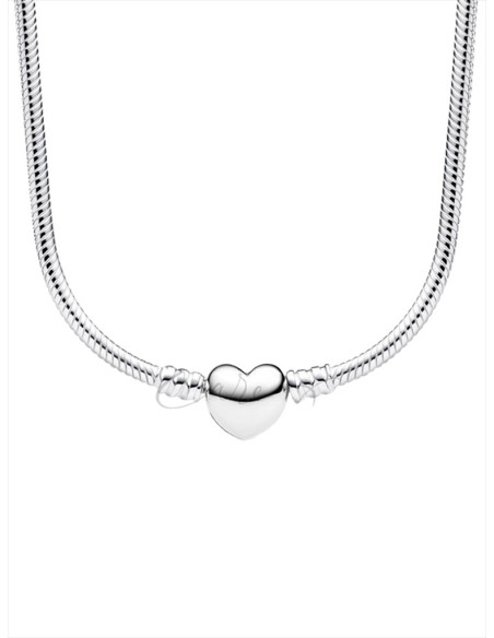 COLLAR PANDORA MOMENTS CON CIERRE DE CORAZÓN 393091C00-45