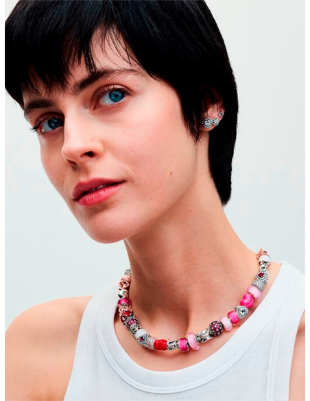 COLLAR PANDORA MOMENTS CON CIERRE DE CORAZÓN 393091C00-45