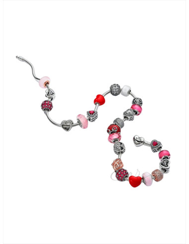 COLLAR PANDORA MOMENTS CON CIERRE DE CORAZÓN 393091C00-45