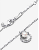 COLLAR PANDORA PERLA CULTIVADA Y PAVÉ 393165C01-45