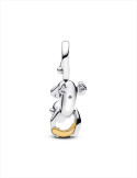 CHARM COLGANTE PANDORA MONO MÓVIL EN DOS TONOS 763343C01
