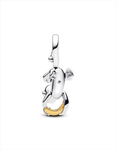 CHARM COLGANTE PANDORA MONO MÓVIL EN DOS TONOS 763343C01