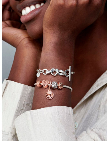 CHARM CLIP PANDORA ALIANZA DE CORAZONES 781978