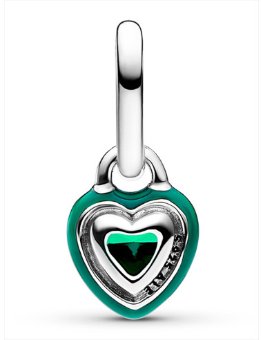 CHARM MINI COLGANTE PANDORA ME CHAKRA CORAZÓN VERDE 793042C03