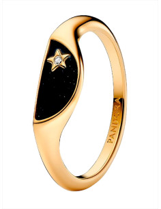 ANILLO PANDORA ME MITAD SELLO ESMALTADO 163325C01