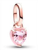 CHARM MINI COLGANTE PANDORA ME CORAZÓN CHAKRA ROSA 783042C01