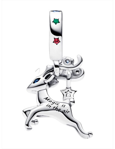 CHARM COLGANTE PANDORA RENO DE NAVIDAD MÁGICO 792826C01