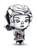 CHARM PANDORA DAENERYS DE JUEGO DE TRONOS 792961C01