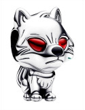 CHARM PANDORA LOBO HUARGO FANTASMA DE JUEGO DE TRONOS 792963C01
