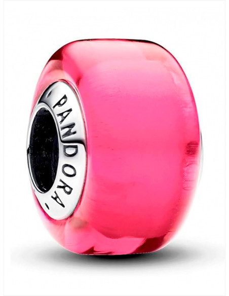 CHARM MINI PANDORA CRISTAL DE MURANO ROSA 793107C00