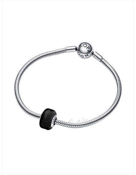 CHARM MINI PANDORA CRISTAL DE MURANO NEGRO 793117C00