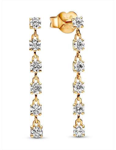 PENDIENTES PANDORA GEMAS BRILLANTES 263011C01