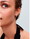 PENDIENTES DE ARO PANDORA PAVÉ CRUZADO 293150C01