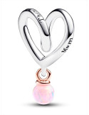 CHARM CORAZÓN PANDORA ENCUELTO EN DOS TONOS 783242C01