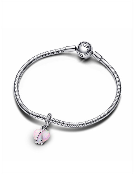 CHARM COLGANTE PANDORA CORAZÓN OPALESCENTE MAMÁ 793202C01