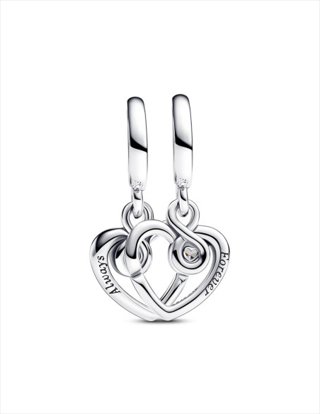 CHARM COLGANTE PANDORA DIVISIBLE PARA SIEMPRE 793232C01