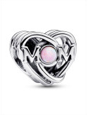 CHARM PANDORA FILIGRANA CORAZÓN Y MADRE 793233C01