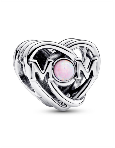 CHARM PANDORA FILIGRANA CORAZÓN Y MADRE 793233C01