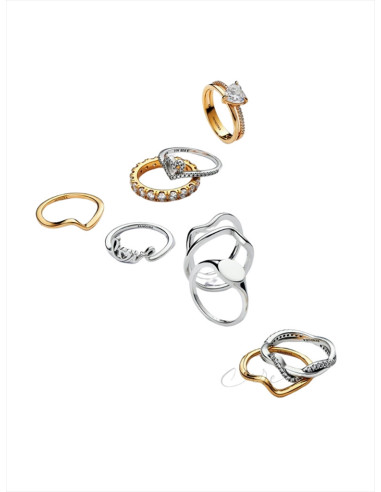 ANILLO PANDORA OLA PULIDA 163095C00