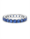 ANILLO PANDORA ETERNITY BRILLANTE AZUL 190050C02-50